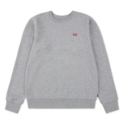 блуза,детски,блузи,levi´s,®,mini,logo,crewneck,sweatshirt,grey,(grey,heather)