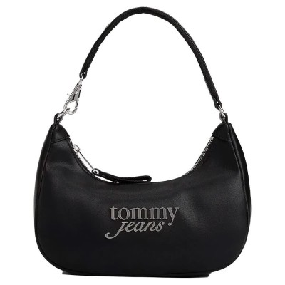 чанта,за,през,рамо,всички,чанти,tommy,hilfiger,bold,script,shoulder,bag,black,(black)
