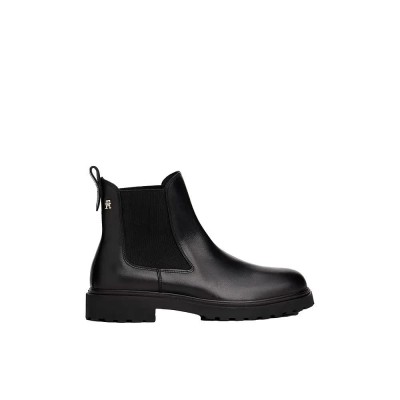 дамски,боти,дамски,високи,обувки,за,ходене,tommy,hilfiger,fw0fw08766,booties,black,(black)