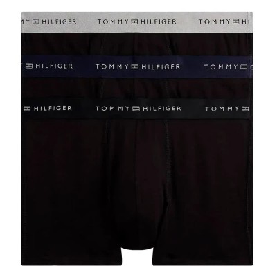 боксерки,мъжко,бельо,tommy,hilfiger,metallic,boxers,3,units,black,(black,desert,sky,silver)