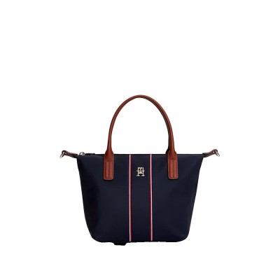 чанта,всички,чанти,tommy,hilfiger,popette,mini,corp,tote,bag,blue,(space,blue)