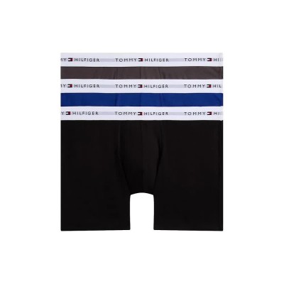 боксерки,мъжко,бельо,tommy,hilfiger,signature,ctn,ess,boxers,black,dark,ash,wedgewood,blue