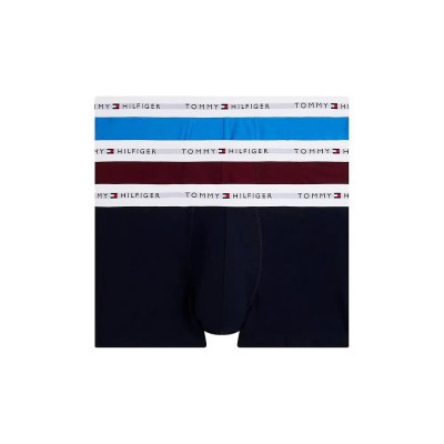 боксерки,мъжко,бельо,tommy,hilfiger,signature,essential,um0um02761,boxers,3,units,deep,burgundy,blue,comet,desert,sky,(multicolor)