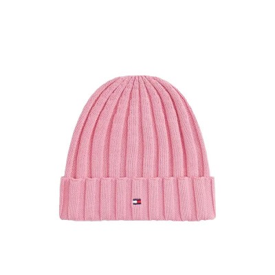 юношеска,шапка,всички,шапки,tommy,hilfiger,small,flag,junior,beanie,pink,(mystictic,pink)