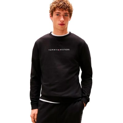 блуза,мъжки,пуловери,tommy,hilfiger,track,sweatshirt,black