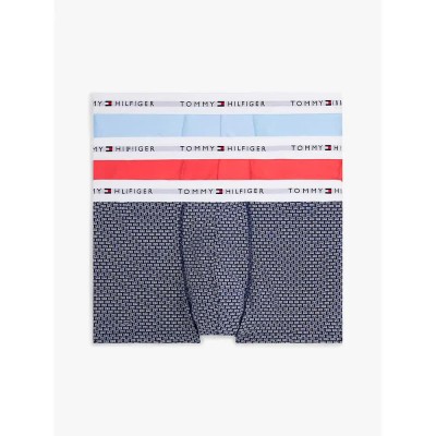 боксерки,мъжко,бельо,tommy,hilfiger,um0um02768,boxers,frosted,cranberry,sweet,blue,(multicolor)
