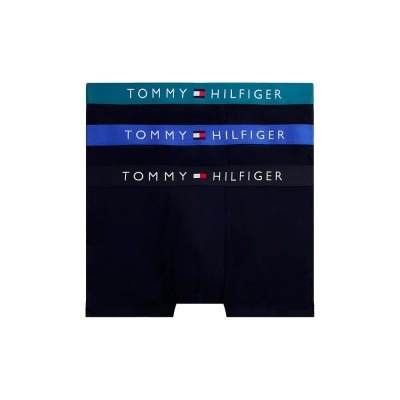 боксерки,мъжко,бельо,tommy,hilfiger,um0um03181,boxers,3,units,deep,sky,foamy,ocean,noble,blue,(blue)
