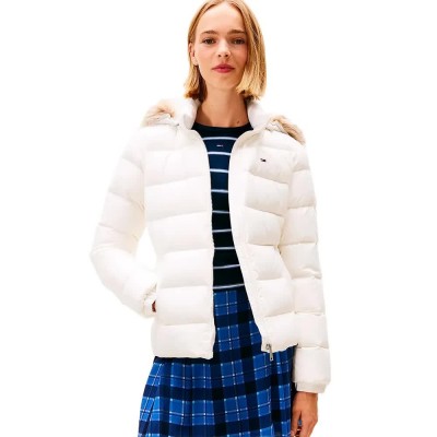яке,дамски,якета,и,палта,tommy,jeans,basic,padded,jacket,beige,(ecru)