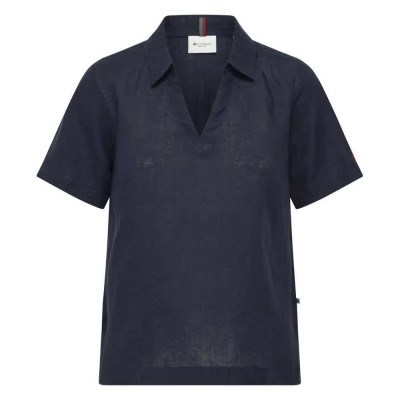 риза,с,къс,ръкав,дамски,блузи,дамски,ризи,redgreen,adelena,short,sleeve,shirt,navy,(blue)