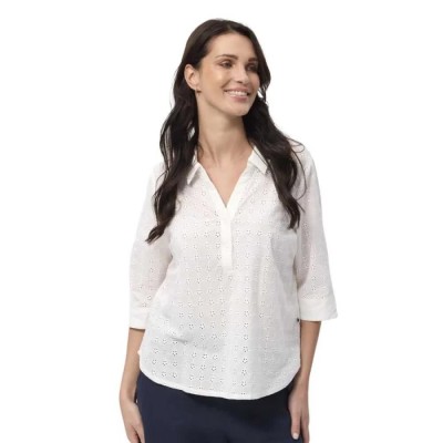 дамски,блузи,дамски,ризи,redgreen,amia,3,4,sleeve,shirt,white,(white)