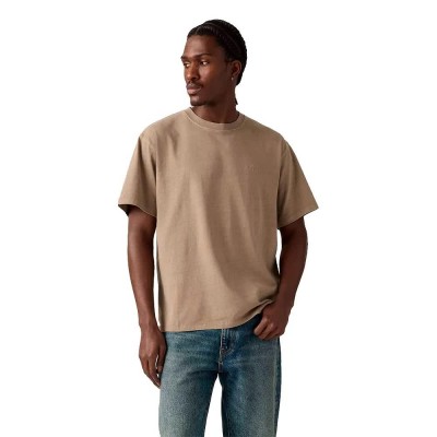 тениска,мъжки,тениски,levi´s,®,red,tab,vintage,short,sleeve,t,shirt,garment,dye,fungi,(brown)