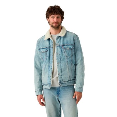 яке,мъжки,якета,levi´s,®,sherpa,type,3,trucker,denim,jacket,kentucky,blue,(blue)