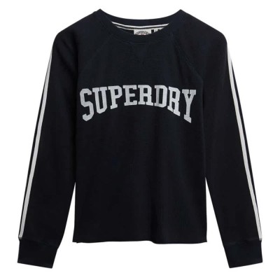 тениска,дамски,тениски,superdry,ath,ess,graphic,long,sleeve,t,shirt,eclipse,navy,(black)