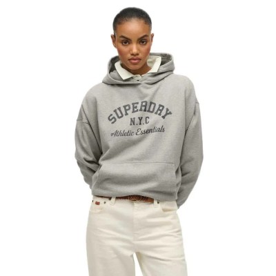 суичър,дамски,блузи,superdry,athletic,essentials,relaxed,fit,hoodie,grey,(athletic,grey,marl)