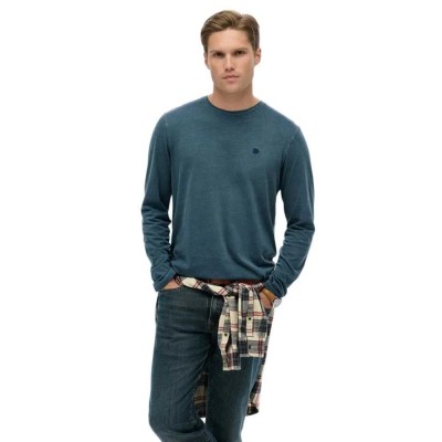 тениска,мъжки,тениски,superdry,classic,essential,t,shirt,grey,(washed,faded,navy)
