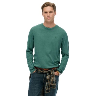 тениска,мъжки,тениски,superdry,classic,essential,t,shirt,green,(washed,slate,grey)