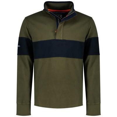 мъжки,блузи,с,яка,superdry,classic,rugby,henley,long,sleeve,polo,army,khaki,green,(green)