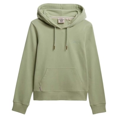 суичър,дамски,блузи,superdry,essential,logo,emb,hoodie,green,(dusty,sage)
