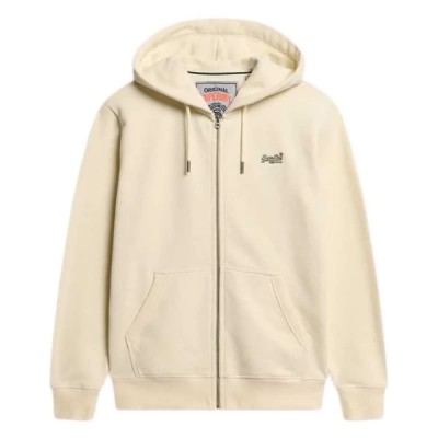 блуза,мъжки,пуловери,superdry,essentials,logo,full,zip,sweatshirt,dusty,white,(beige)