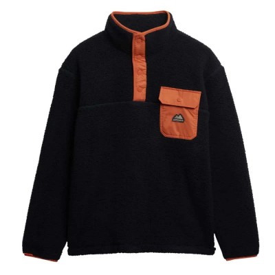 блуза,мъжки,пуловери,superdry,fuji,half,zip,sweatshirt,eclipse,navy,(black)