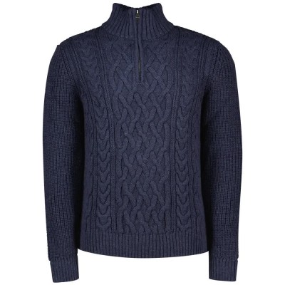 блуза,мъжки,пуловери,superdry,jacob,half,zip,sweater,indigo,(blue)