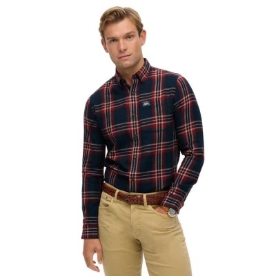 карирана,риза,мъжки,ризи,superdry,m4011047a,long,sleeve,shirt,blue,(michigan,check,navy)