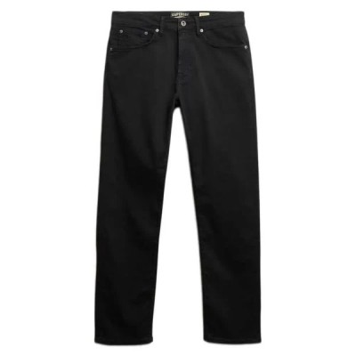 панталони,мъжки,панталони,superdry,merchant,sateen,5,pocket,pants,black,(black)