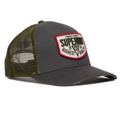 шапка,всички,шапки,superdry,mesh,trucker,cap,flint,stone,blue,grey,(grey)