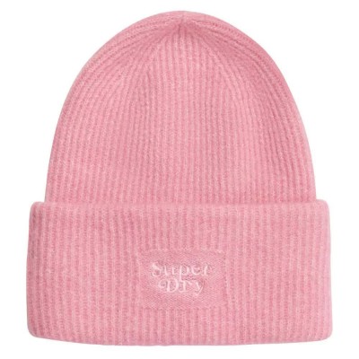 шапка,всички,шапки,superdry,soft,rib,beanie,punch,pink,(pink)