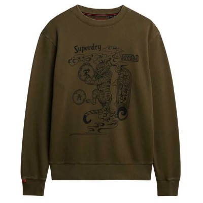 блуза,мъжки,пуловери,superdry,tokyo,narrative,loose,fit,sweatshirt,green,(dark,olive)