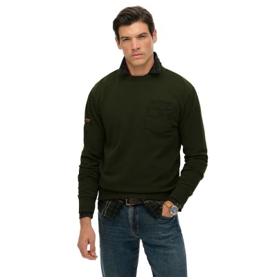 блуза,мъжки,пуловери,superdry,utility,loose,fit,sweatshirt,green,(surplus,goods,olive,green)
