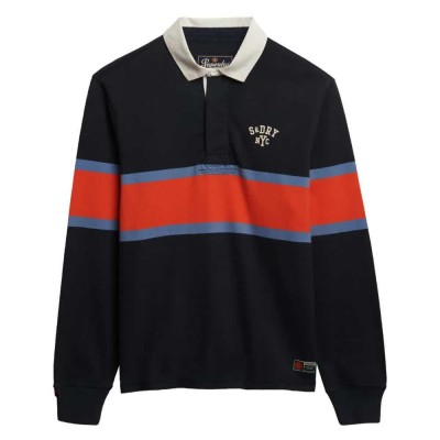 тениска,мъжки,тениски,superdry,vintage,athletic,stripe,rugby,long,sleeve,t,shirt,black,(navy,chest,band,stripe)