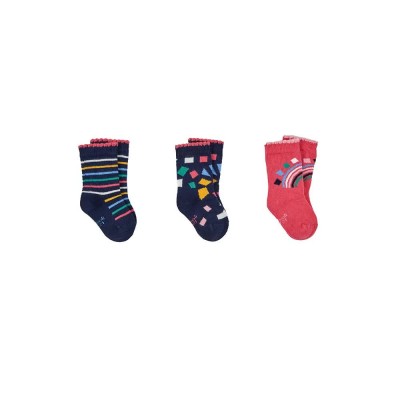 чорапи,детски,чорапи,boboli,292036,socks,multicolor,(hibiscus)