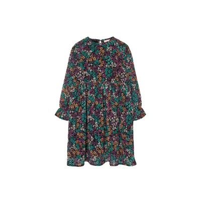 рокля,дамски,поли,и,рокли,boboli,chiffon,dress,multicolor,(flower,print)