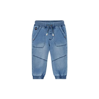 панталони,детски,панталони,boboli,denim,knit,pants,blue,5,(blue)