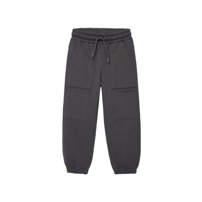 анцуг,детски,панталони,boboli,fleece,pants,steel,(grey)