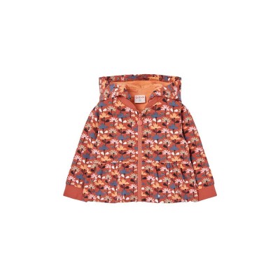 яке,детски,якета,и,палта,boboli,fleece,printed,jacket,flower,print,(orange)