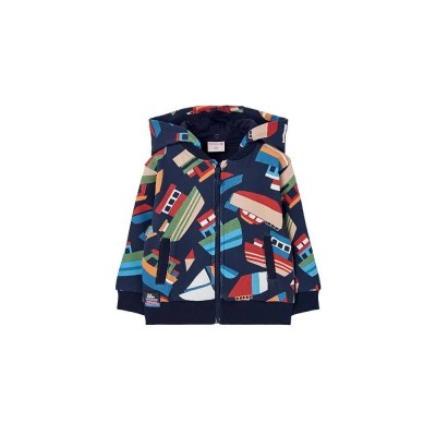яке,детски,якета,и,палта,boboli,fleece,printed,jacket,ship,print,(multicolor)