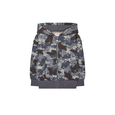 яке,детски,якета,и,палта,boboli,fleece,printed,jacket,steel,(grey)