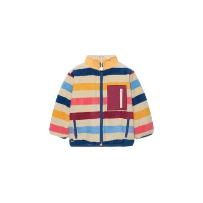 яке,детски,якета,и,палта,boboli,fleece,striped,jacket,stripe,print,(multicolor)