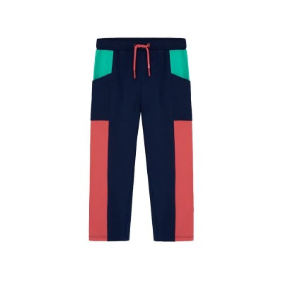 панталони,детски,панталони,boboli,fleece,stripes,pants,blue,(marine)