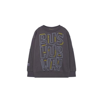 поларена,блуза,детски,блузи,boboli,fleece,sweatshirt,steel,(grey)