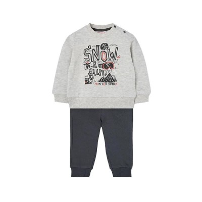 анцуг,детски,анцузи,boboli,fleece,tracksuit,vigore,crude,(grey)
