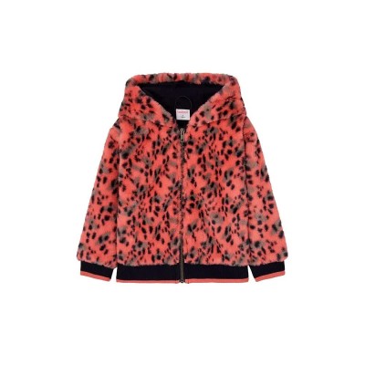 яке,детски,якета,и,палта,boboli,fluffy,jacket,animal,print,(red)