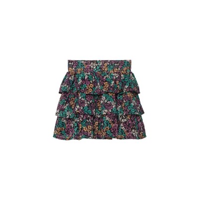 пола,детски,поли,и,рокли,boboli,gauze,skirt,flower,print,(multicolor)