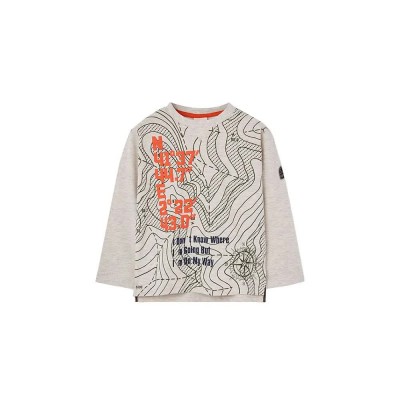 тениска,детски,тениски,boboli,knit,long,sleeve,t,shirt,beige,vigoré,1,(beige)