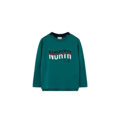 тениска,детски,тениски,boboli,knit,long,sleeve,t,shirt,billiards,(green)