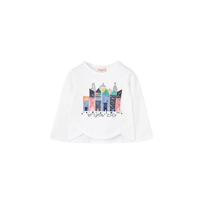 тениска,детски,тениски,boboli,knit,long,sleeve,t,shirt,chemical,white,(white)