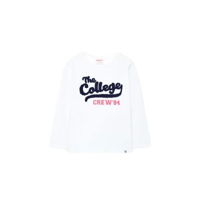 тениска,детски,тениски,boboli,knit,long,sleeve,t,shirt,chemical,white,10,(white)