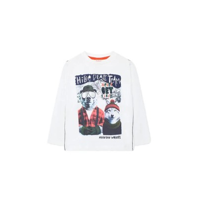 тениска,детски,тениски,boboli,knit,long,sleeve,t,shirt,chemical,white,12,(white)